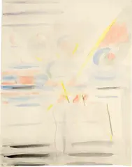 Otto Meyer-Amden, Tagebuchblatt, 1928-1932, Watercolour on cream wove paper