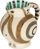 Pablo Picasso, Petite chouette, 1949, White faience, engobe painting, glazed inside; ceramic, Madoura edition