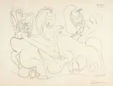 Pablo Picasso, La Pique I, Cannes, 2 September 1959