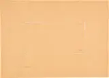 Fred Sandback, Untitled (Study for Sculpture), 1969, Pencil and gouache on beige paper