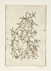 Yves Tanguy, Ohne Titel, 1945, Etching