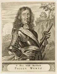 Jan de Baen, 18 Portraits niederländischer Prinzen, Generäle und Bischöfe, Circa 1680, 18 etchings mounted on 6 sheets of paper