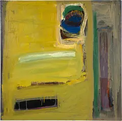 Eva Hesse, Untitled, 1960, Oil on canvas