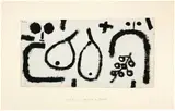 Paul Klee, Teilung der Früchte, 1937 - work number 1937.229 (V9), Paste colour on paper mounted on cardboard