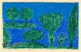 Paul Klee, Sechs Bäume am Wasser