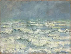 Claude Monet, Pleine mer, gros temps, 1880, Oil on canvas
