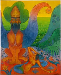 Paul Ranson, Hippogriffe, 1891, Oil on canvas