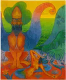 Paul Ranson, Hippogriffe, 1891, Oil on canvas