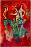 Marc Chagall, Carmen, 1967, Colour lithograph on wove paper Arches with watermark