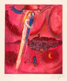Marc Chagall, Le cantique des cantiques, 1975, Colour lithograph on wove paper Arches with watermark