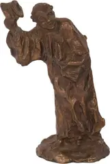 Honoré Daumier, L’Avocat saluant, Bronze