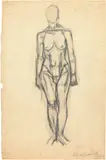 Alberto Giacometti, Nu debout