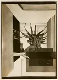 László Moholy-Nagy, Die zerrüttete Ehe, 1925, Photoplastic on light cardboard