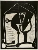 Pablo Picasso, Figure, 1948, Lithografie auf Velin
