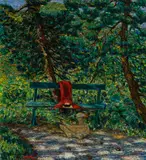 Gottardo Guido Segantini, Il giocattolo (Das Spielzeug), 1919, Oil on canvas