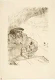 L’automobiliste by Henri de Toulouse-Lautrec, 1898, edition 1898, Lithograph on smooth wove paper, sold Sep 2024