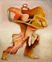 Otto Tschumi, La chemise de noce, 1939, Oil on canvas