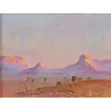 Rubery Bennett, Deep West Country CA, oil on board