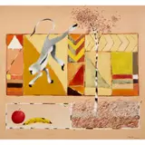 Graeme Townsend, Jumping for Juice, oil on canvas
