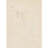 George Bell, Vic, 1966, pen and ink on paper