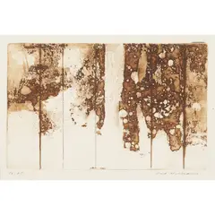 Fred Williams, Landscape (Diptych number 2), 1962, aquatint, engraving, and drypoint, ed. 56/65