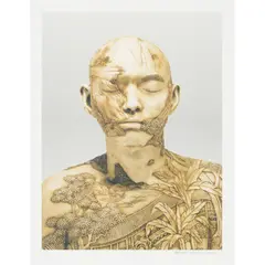 Ah Xian, Head II, 2007, giclee print