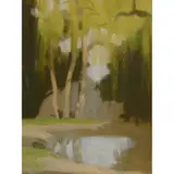 Mary Cecil Allen, (Reflections), c.1920, oil on canvas laid on board