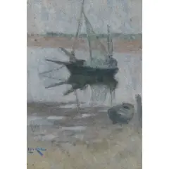 Iso Rae, (Étaples), oil on card