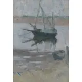 Iso Rae, (Étaples), oil on card