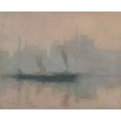 Janet Agnes Cumbrae Stewart, (London), 1927, pastel on paper