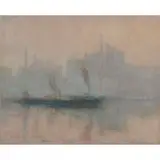 Janet Agnes Cumbrae Stewart, (London), 1927, pastel on paper
