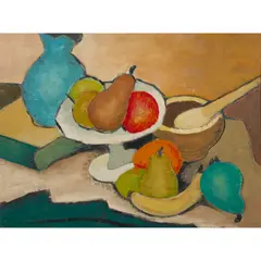 Mabel Williams, Still Life, oil on board