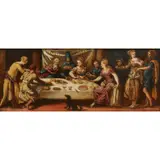 Jacopo Tintoretto, The Feast of Dives and Lazarus, oil on panel