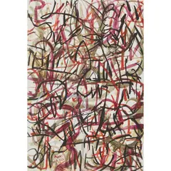 John Peart, Untitled, 1966, gouache on board