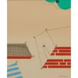 Ken Reinhard, Untitled, 1972, collage on paper