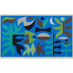 John Coburn, Curtain of the Moon, screenprint, ed. 96/130