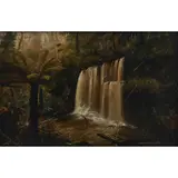 Haughton Forrest, Russell's-Falls, Tasmania, 1892, oil on board