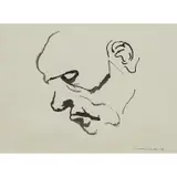 Noel Counihan, Face, 1978, ink on paper