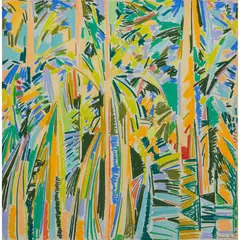 David van Nunen, Sydney Botanical Gardens, 1985, pastel on paper
