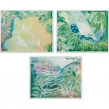 William Robinson, Creation Landscape: Water and Land, 1991, complete set of colour lithographs (3), ed. 26/45