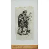 Rembrandt van Rijn, The Quacksalver, etching