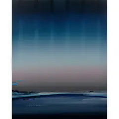 Julian Meagher, Slow Wave over Half Moon Bay, 2018, oil on linen