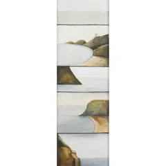 Noel McKenna, South Coast, 1996, oil on canvas in artist's made frame