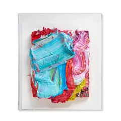 Alesandro Ljubicic, Paint Study VII, 2016, oil on birch wood