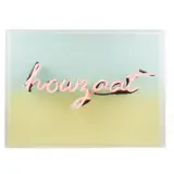 Jon Campbell, Howzaat, 2004, neon and acrylic glass