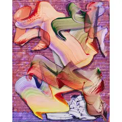Gregory Hodge, Untitled I, 2022, acrylic on canvas
