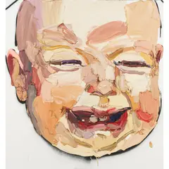 Ben Quilty, Jude (Baby), 2008, oil and aerosol on linen