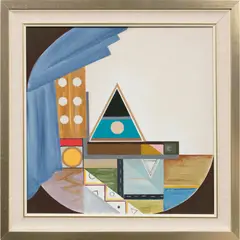 Diena Georgetti, The in Residence/Utility Room, 2008, acrylic on board