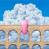 Matthew Quick, The Keystone, 2025, oil on linen