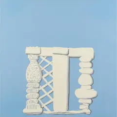 Tony Clark, Jasperware, 1993, synthetic polymer paint on canvas